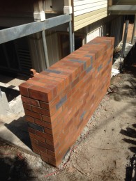 concrete retaining wall